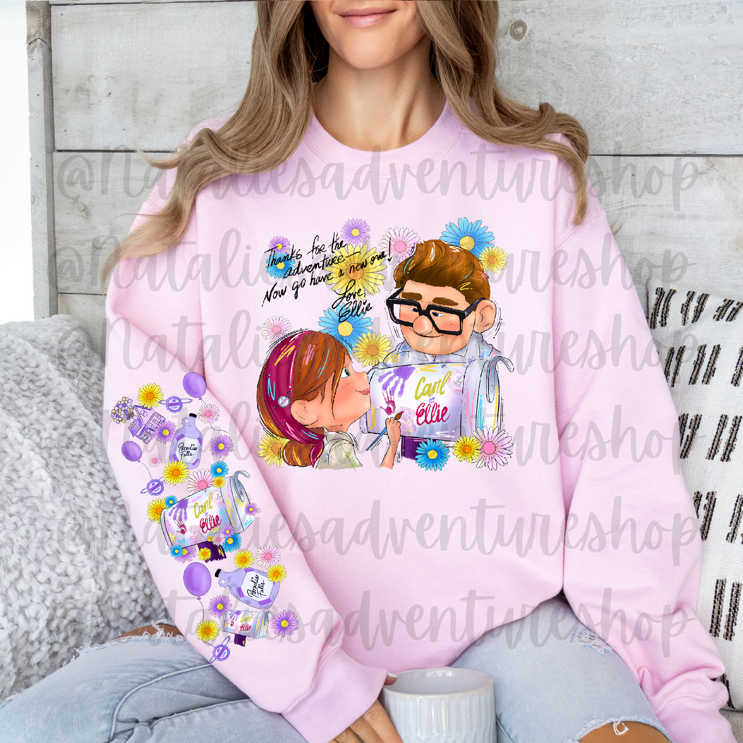 *Pre-Order* Thanks for the Adventure C + E Crewneck