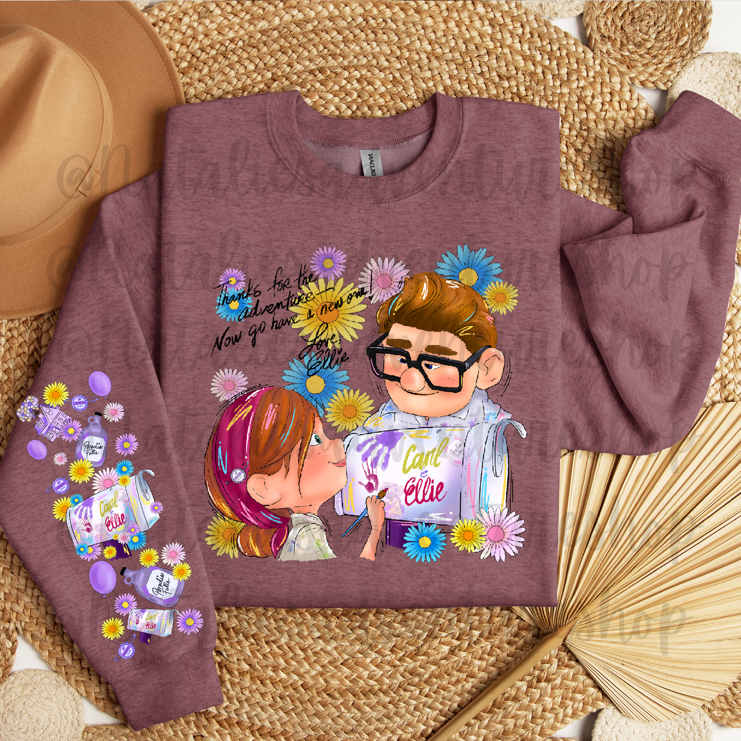 *Pre-Order* Thanks for the Adventure C + E Crewneck
