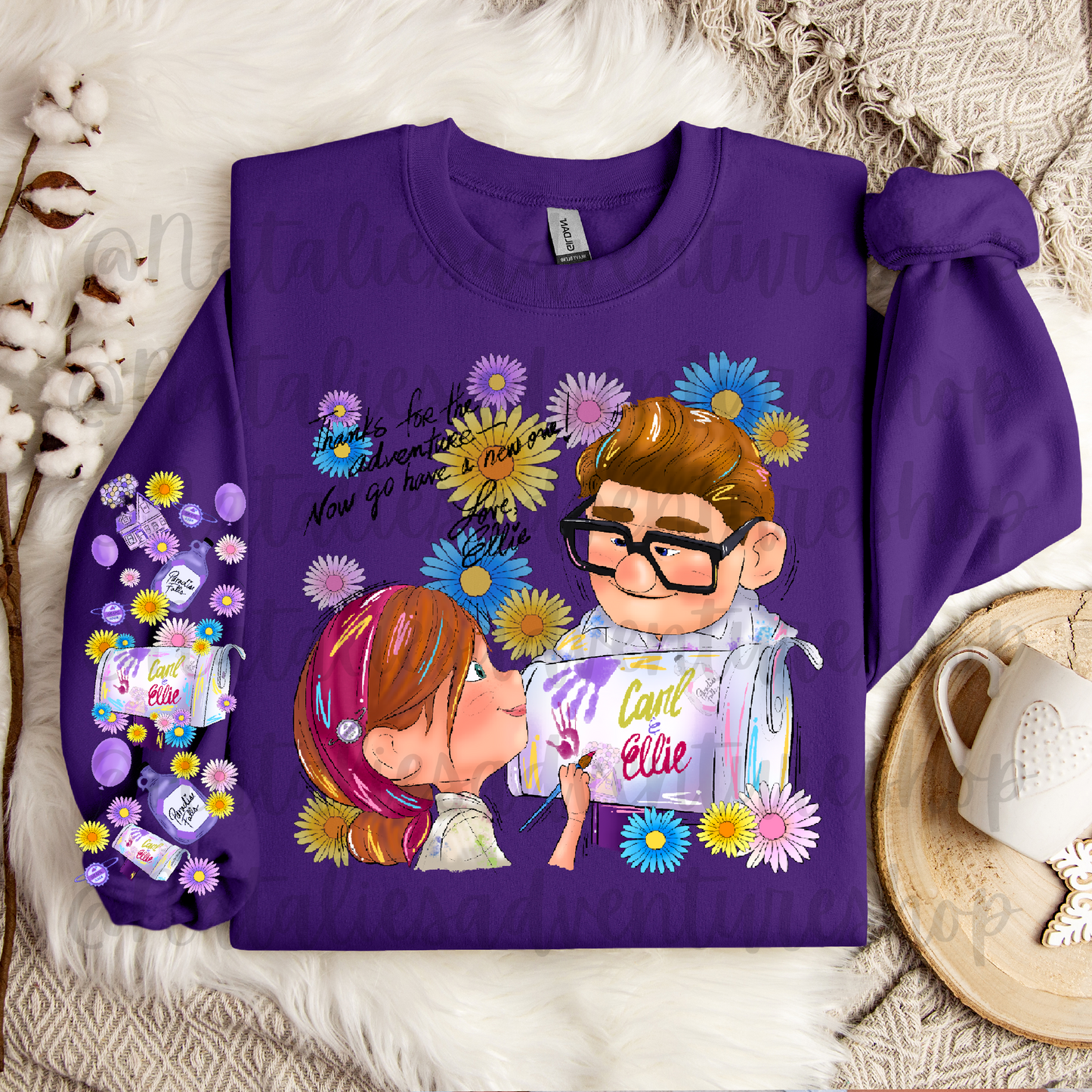*Pre-Order* Thanks for the Adventure C + E Crewneck