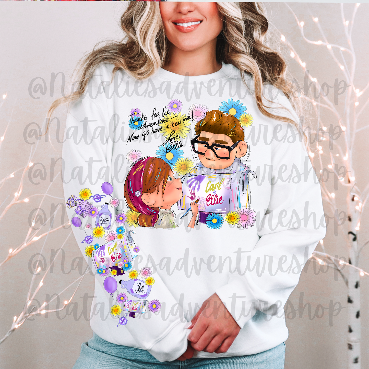 *Pre-Order* Thanks for the Adventure C + E Crewneck