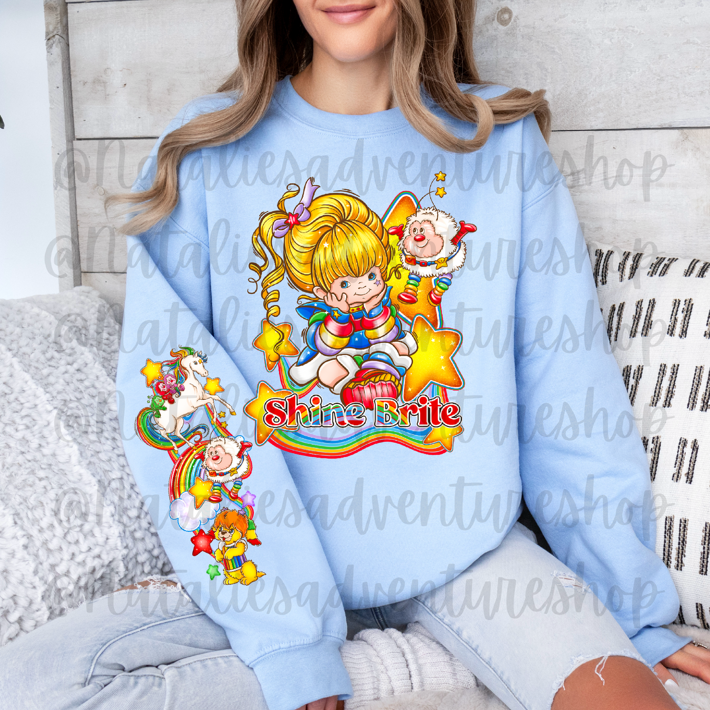 *Pre-Order* Rainbow Nostalgia Crewneck