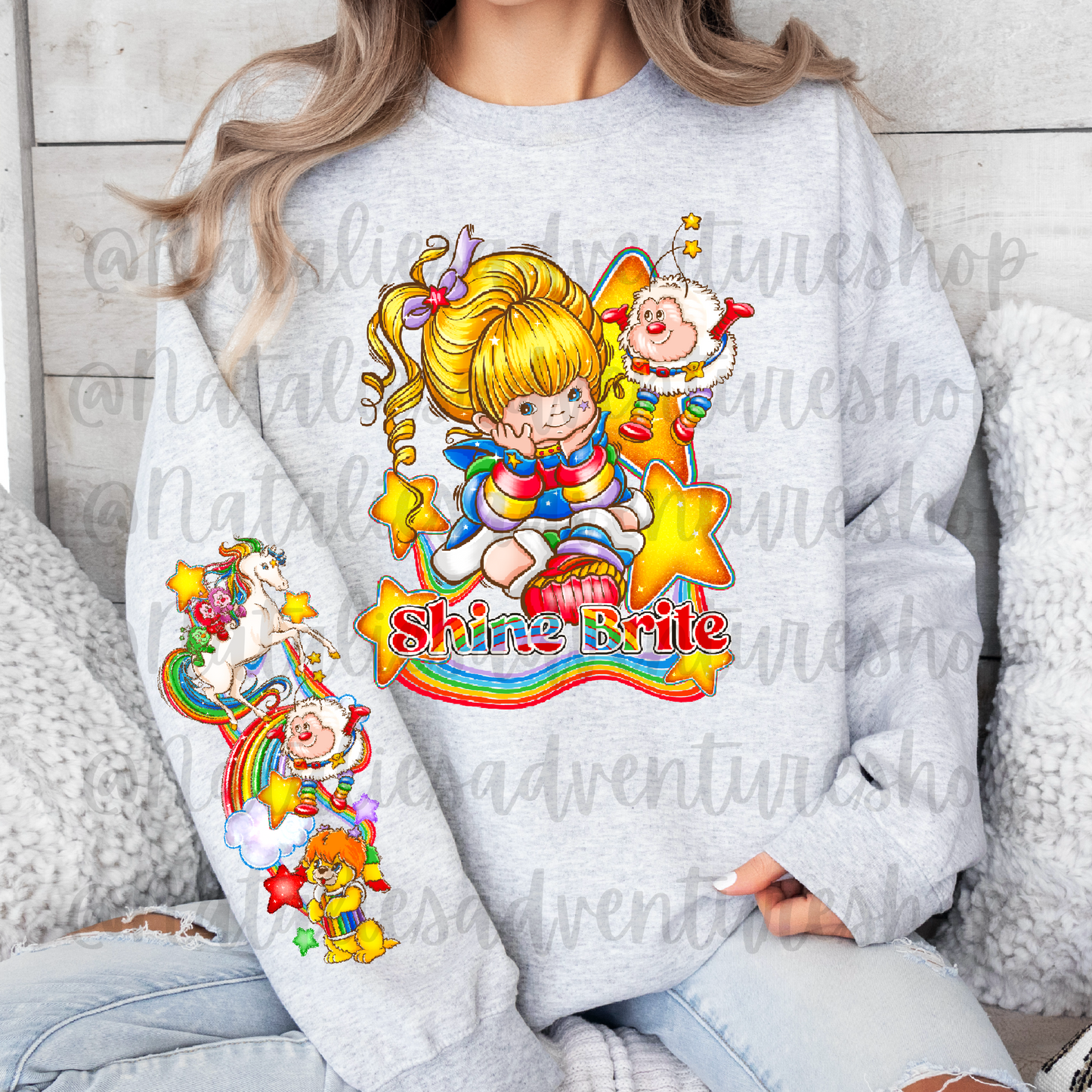 *Pre-Order* Rainbow Nostalgia Crewneck