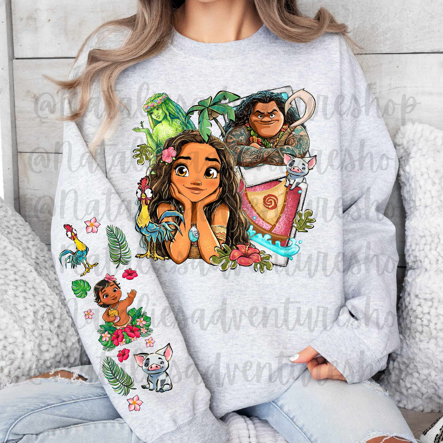 *Pre-Order* How Far I'll Go Crewneck