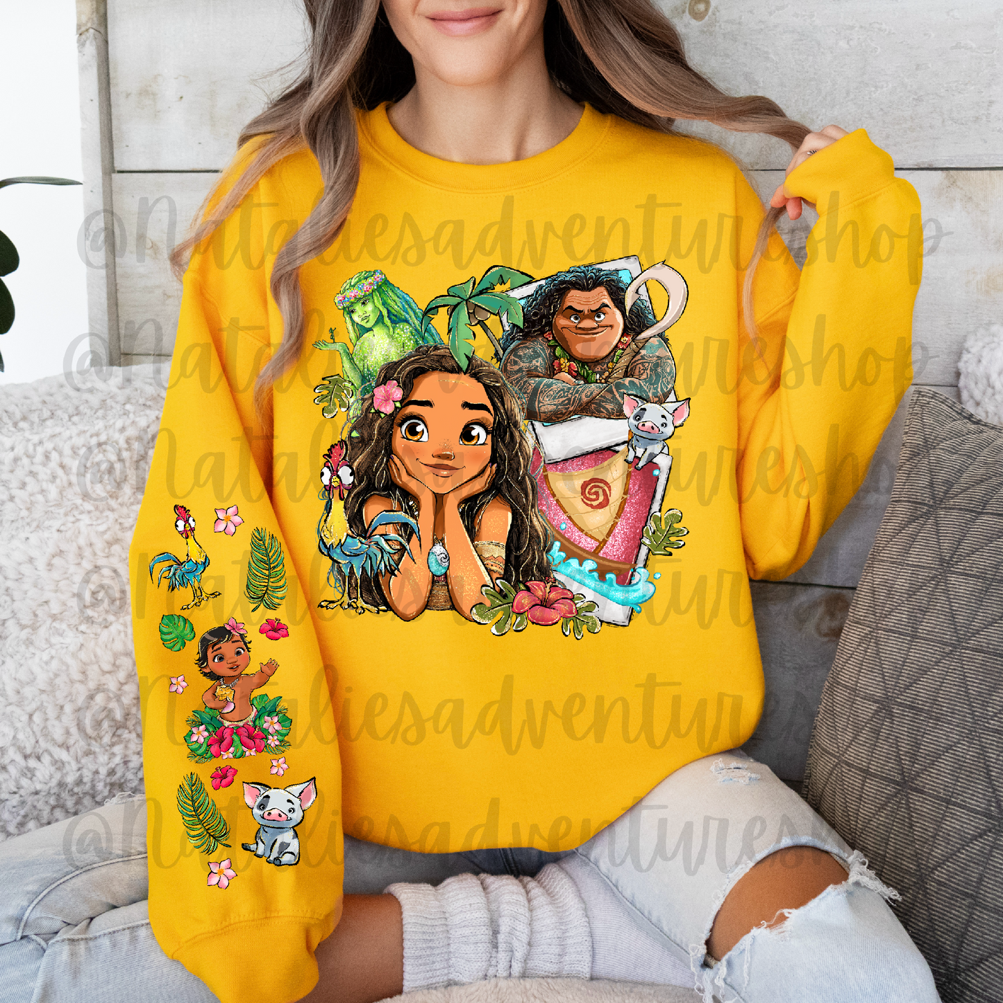 *Pre-Order* How Far I'll Go Crewneck