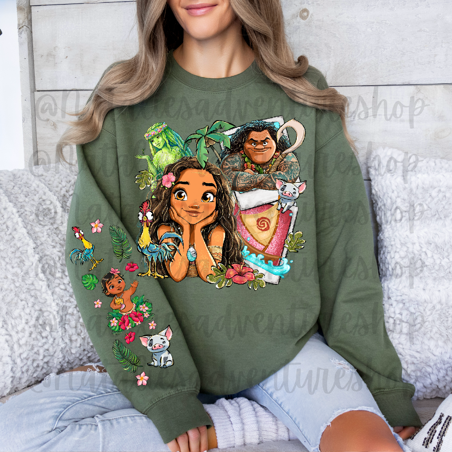 *Pre-Order* How Far I'll Go Crewneck