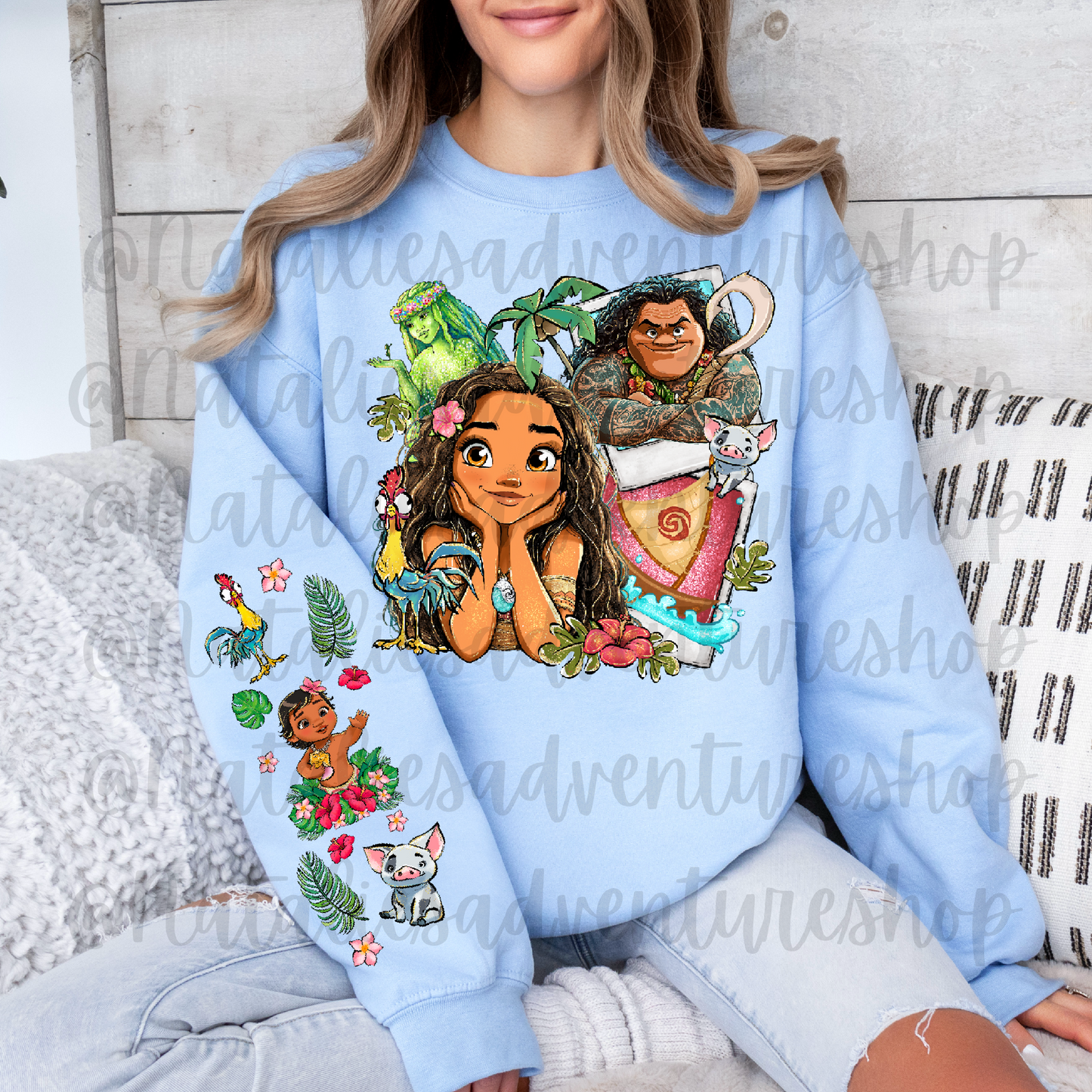 *Pre-Order* How Far I'll Go Crewneck