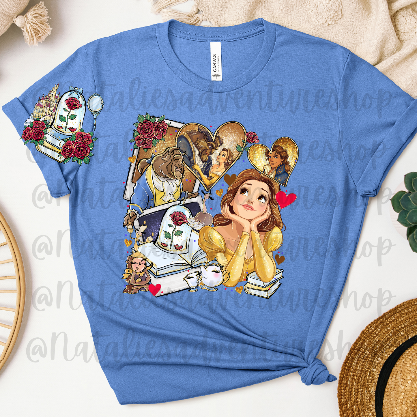 *Pre-Order* Beauty Cartoon Bella + Canvas T-Shirts
