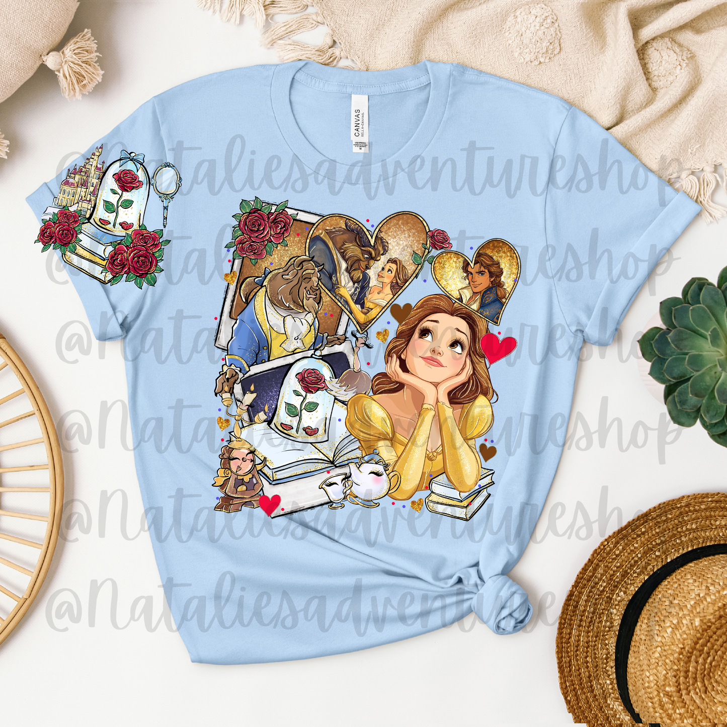 *Pre-Order* Beauty Cartoon Bella + Canvas T-Shirts