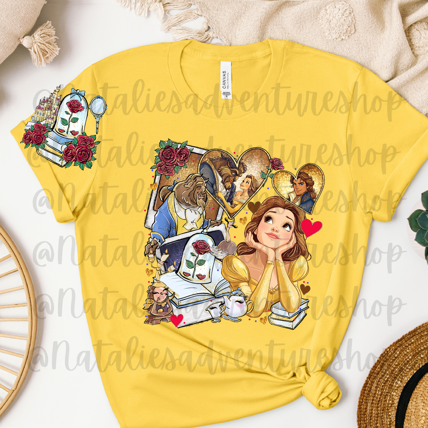 *Pre-Order* Beauty Cartoon Bella + Canvas T-Shirts