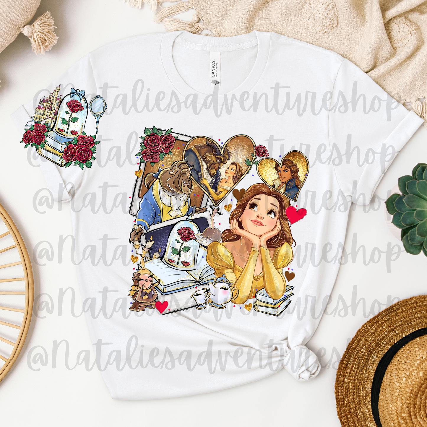 *Pre-Order* Beauty Cartoon Bella + Canvas T-Shirts