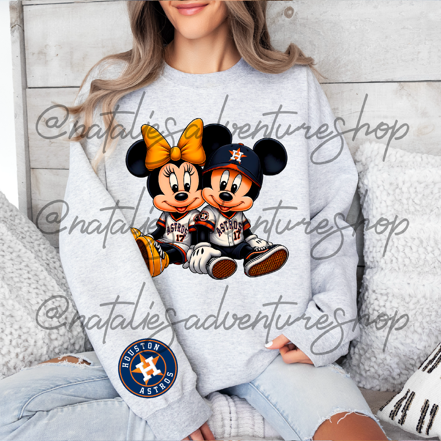*Pre-Order* Baseball Sports Mouse Crewneck