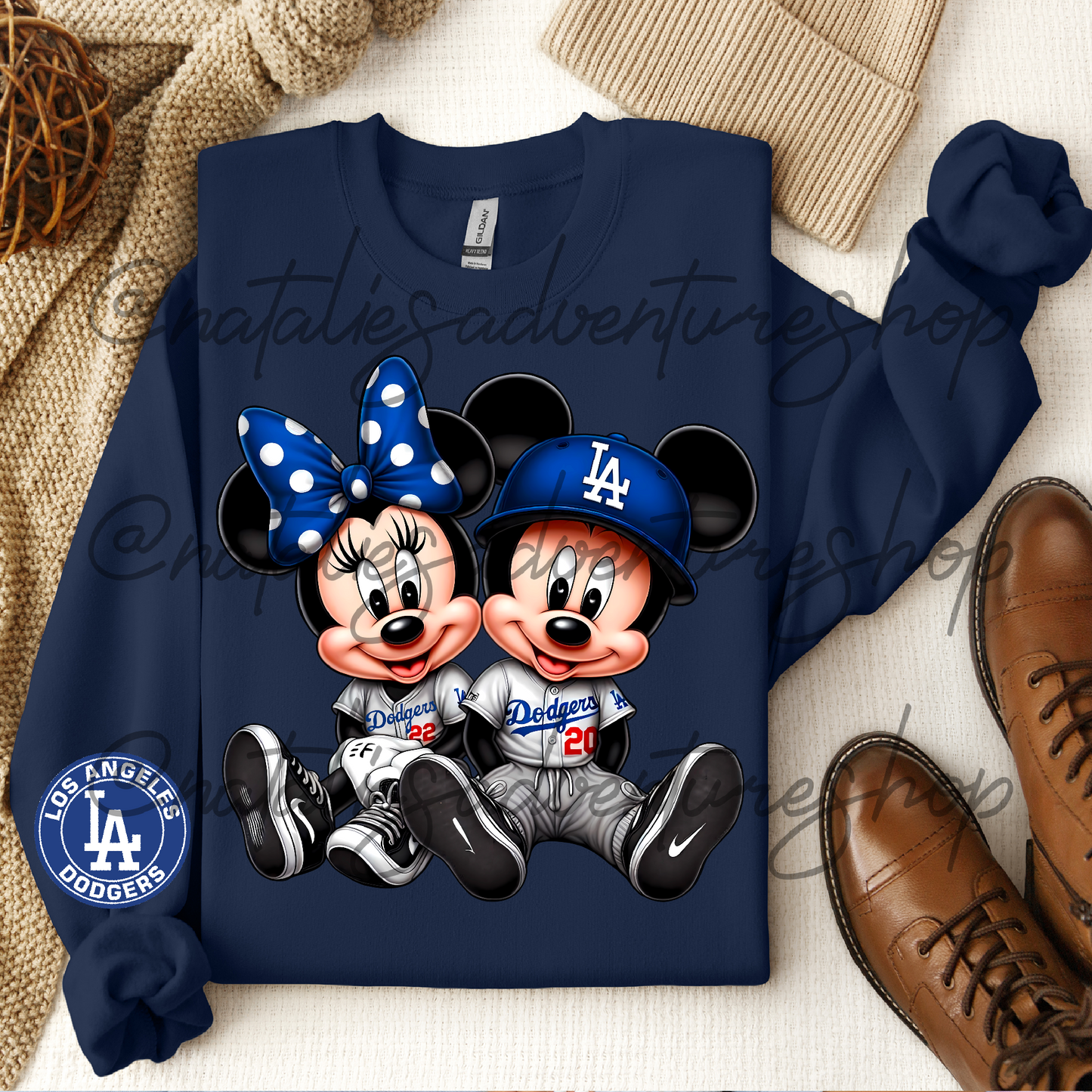 *Pre-Order* Baseball Sports Mouse Crewneck