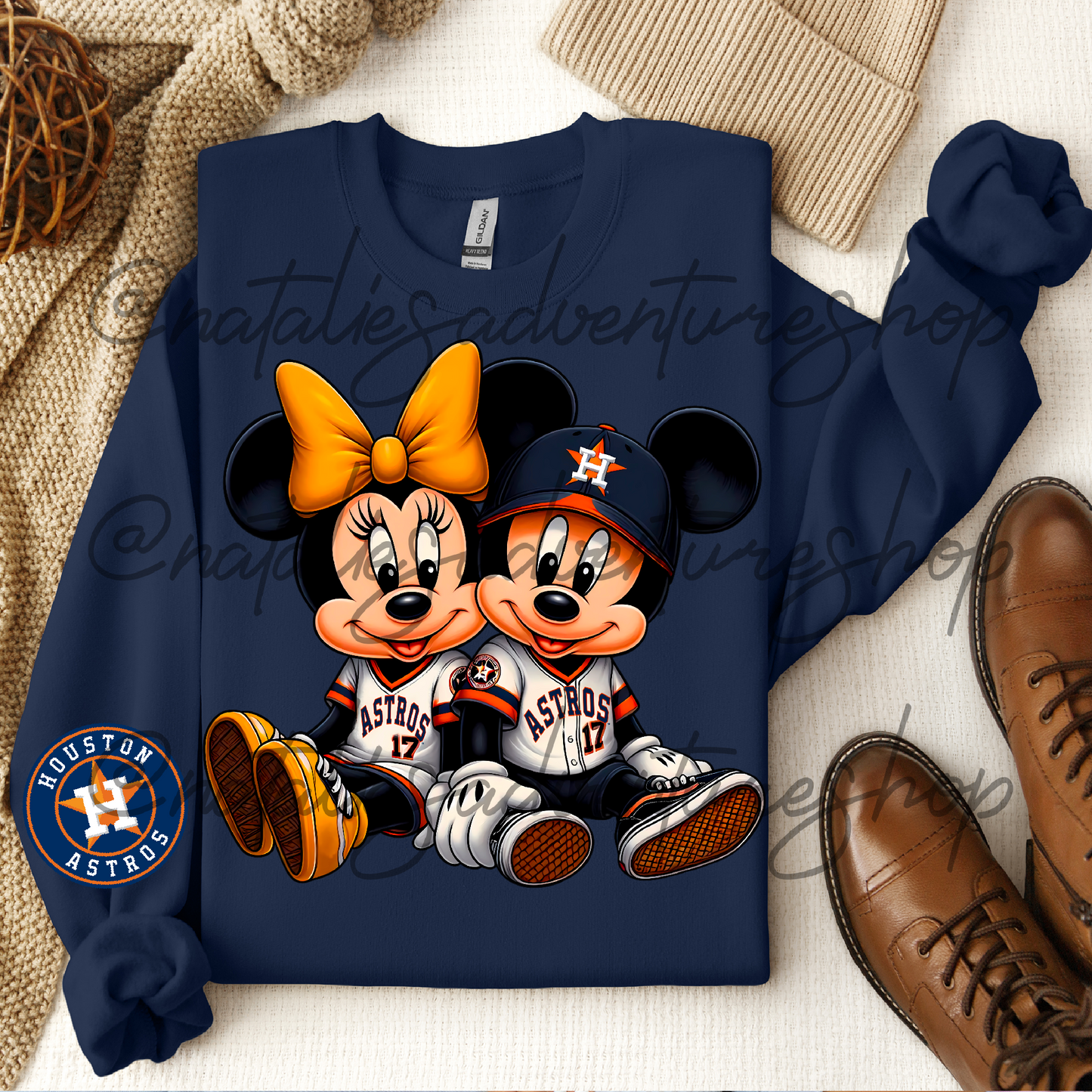 *Pre-Order* Baseball Sports Mouse Crewneck