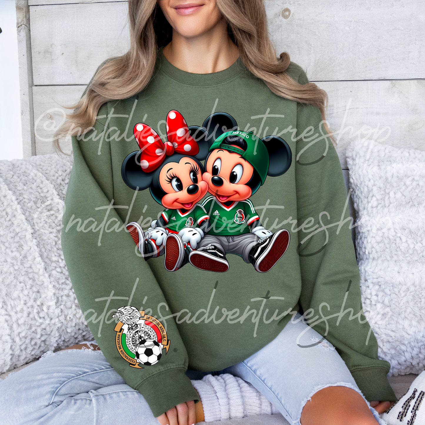 *Pre-Order* Baseball Sports Mouse Crewneck