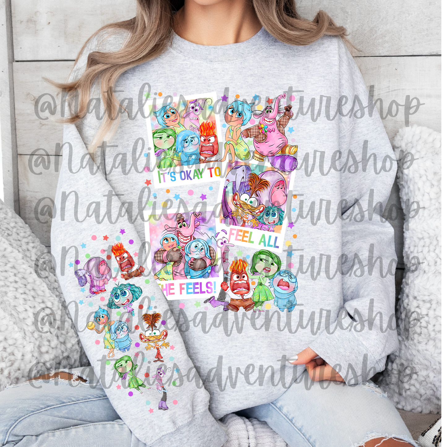*Pre-Order* All the Feels Crewneck