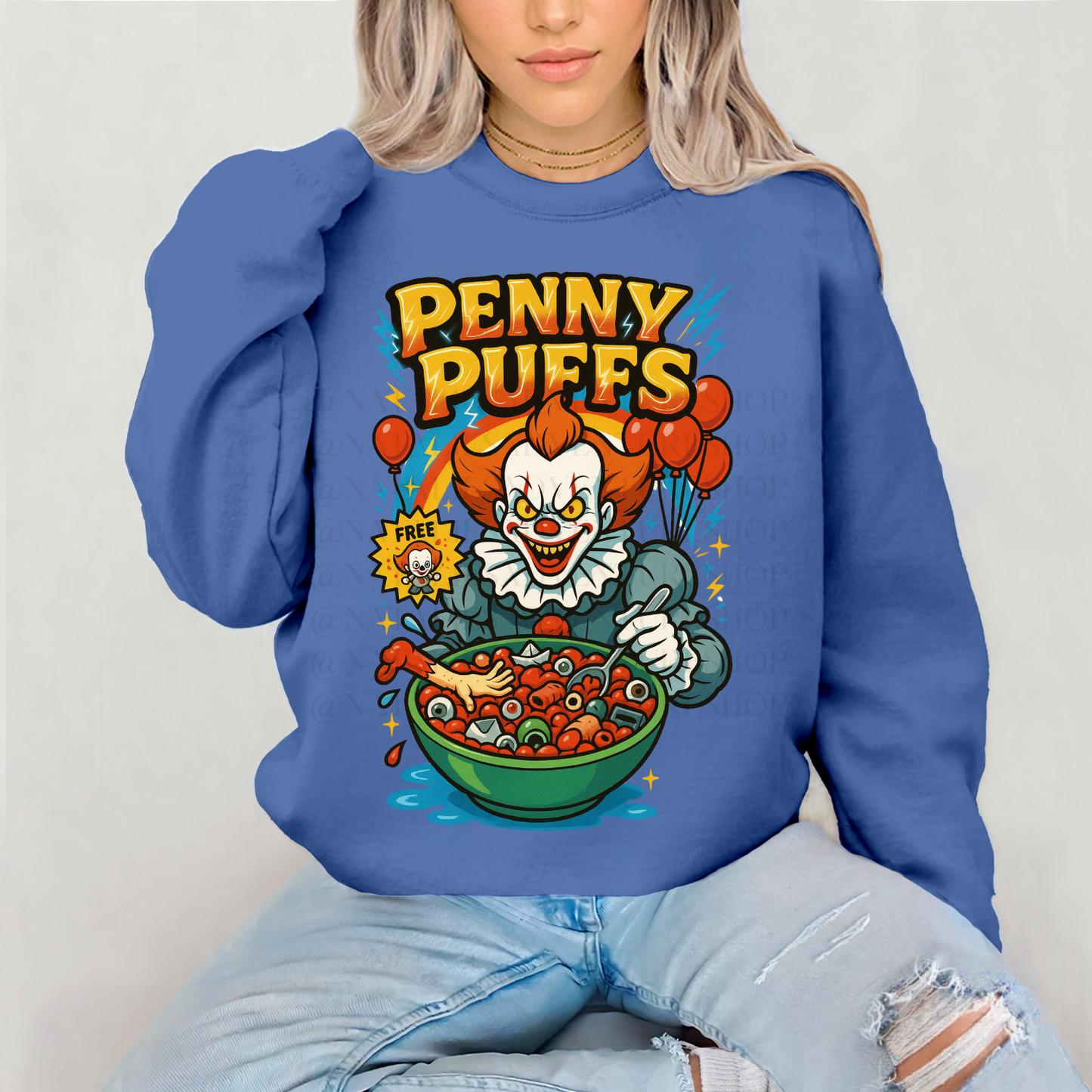 *Pre-Order* Penny Puffs Cereal Crewneck