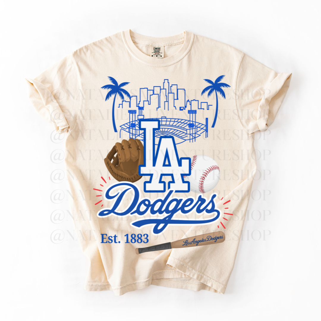 *Pre-Order* LA Dodg Stadium T-Shirt (Comfort Colors)
