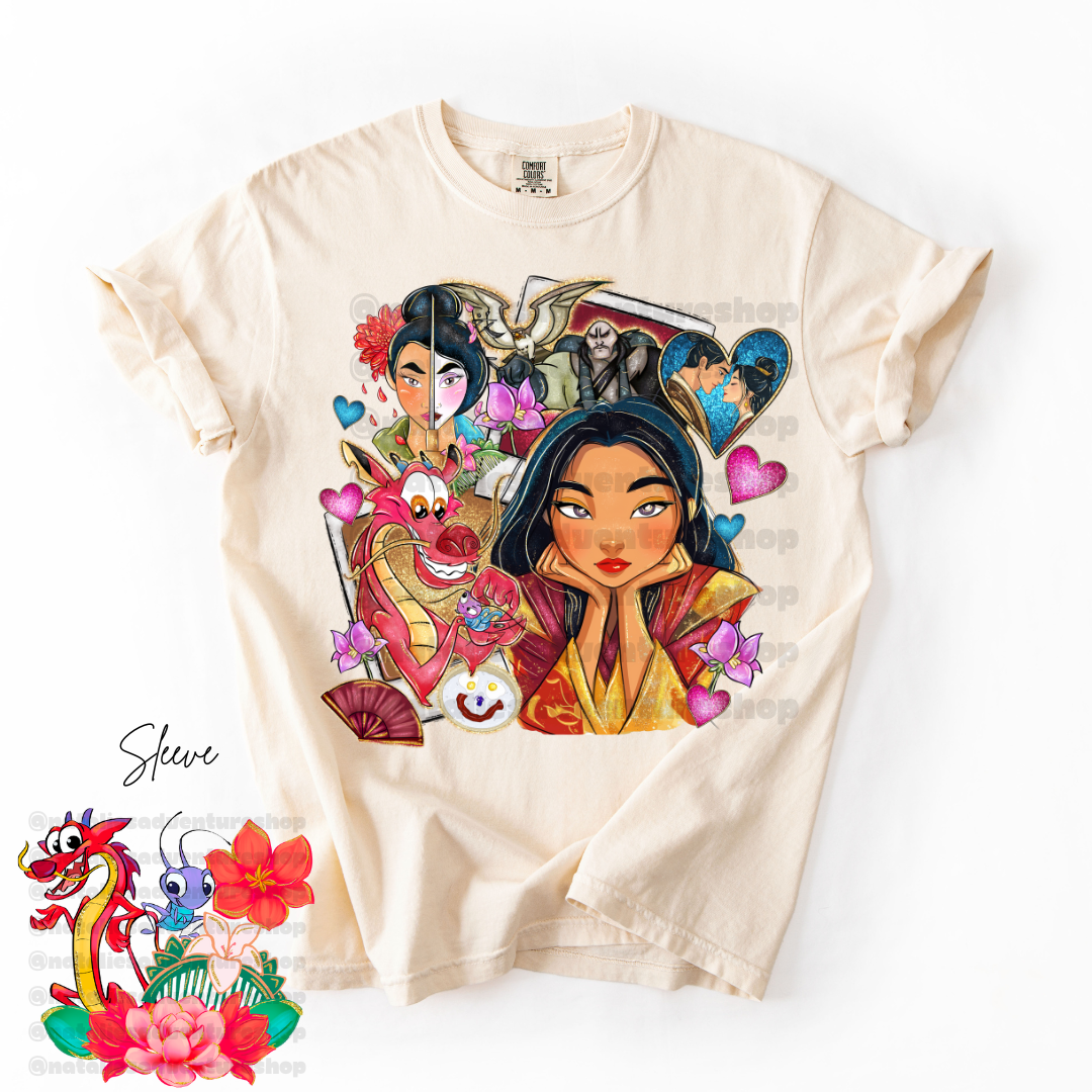 *Pre-Order* Loyal, Brave, True Princess Cartoon T-Shirt (Comfort Colors)