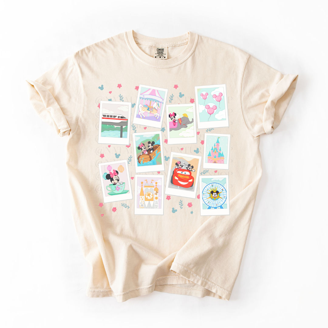 *Pre-Order* Land Polaroids T-Shirt (Comfort Colors)