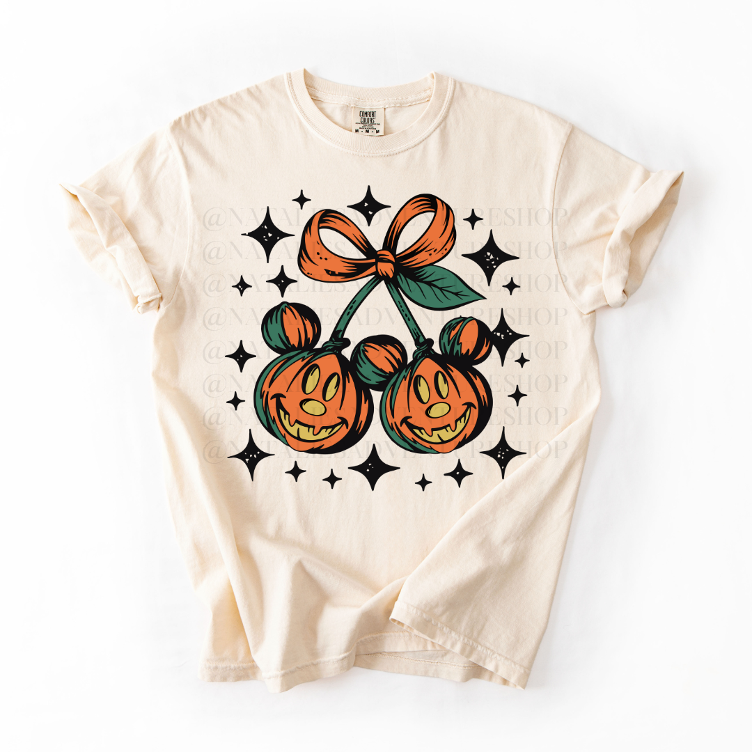 *Pre-Order* Pumpkin Cherries T-Shirt (Comfort Colors)