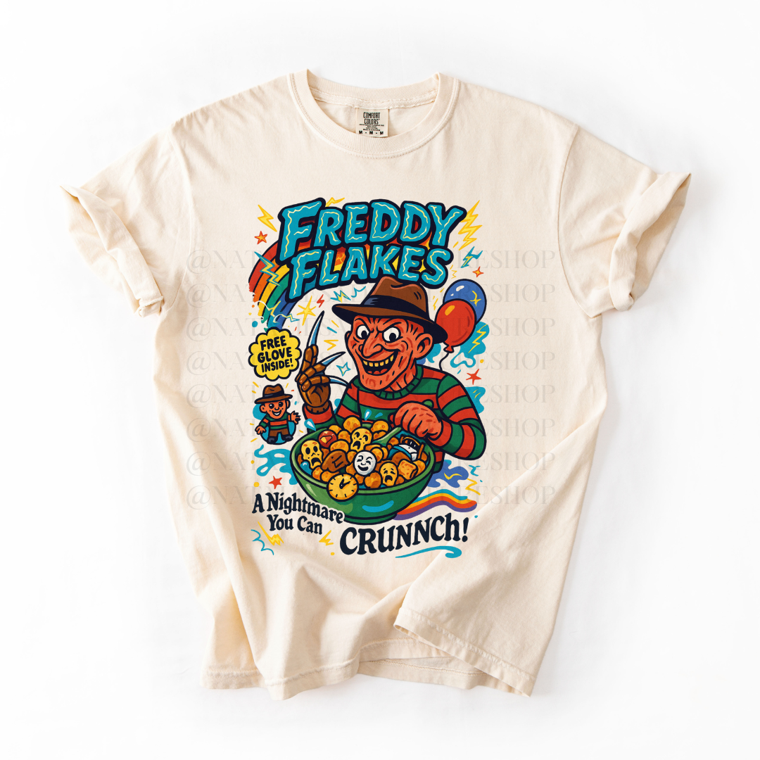 *Pre-Order* Freddy Flakes Cereal T-Shirt (Comfort Colors)