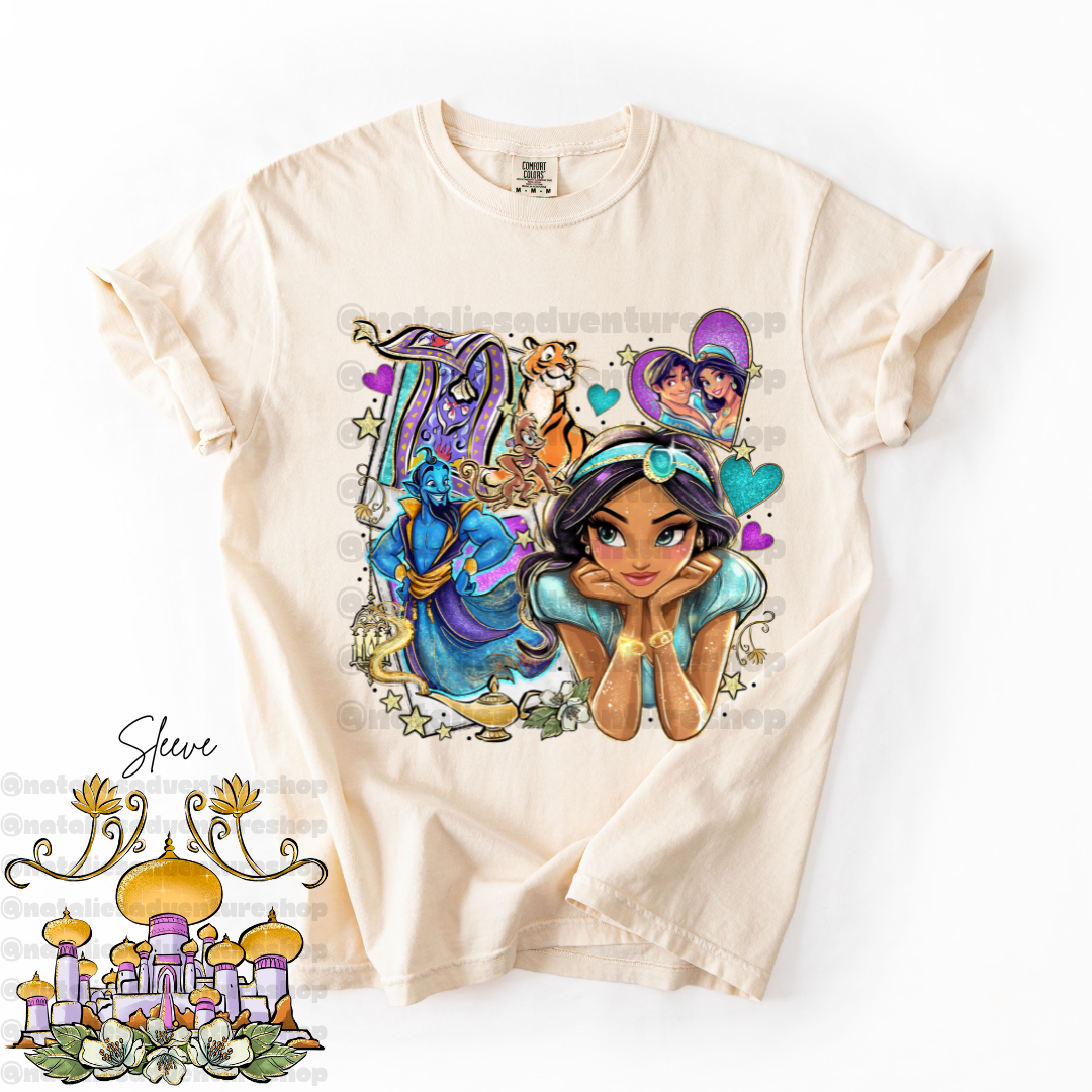 *Pre-Order* Arabian Princess Cartoon T-Shirt (Comfort Colors)