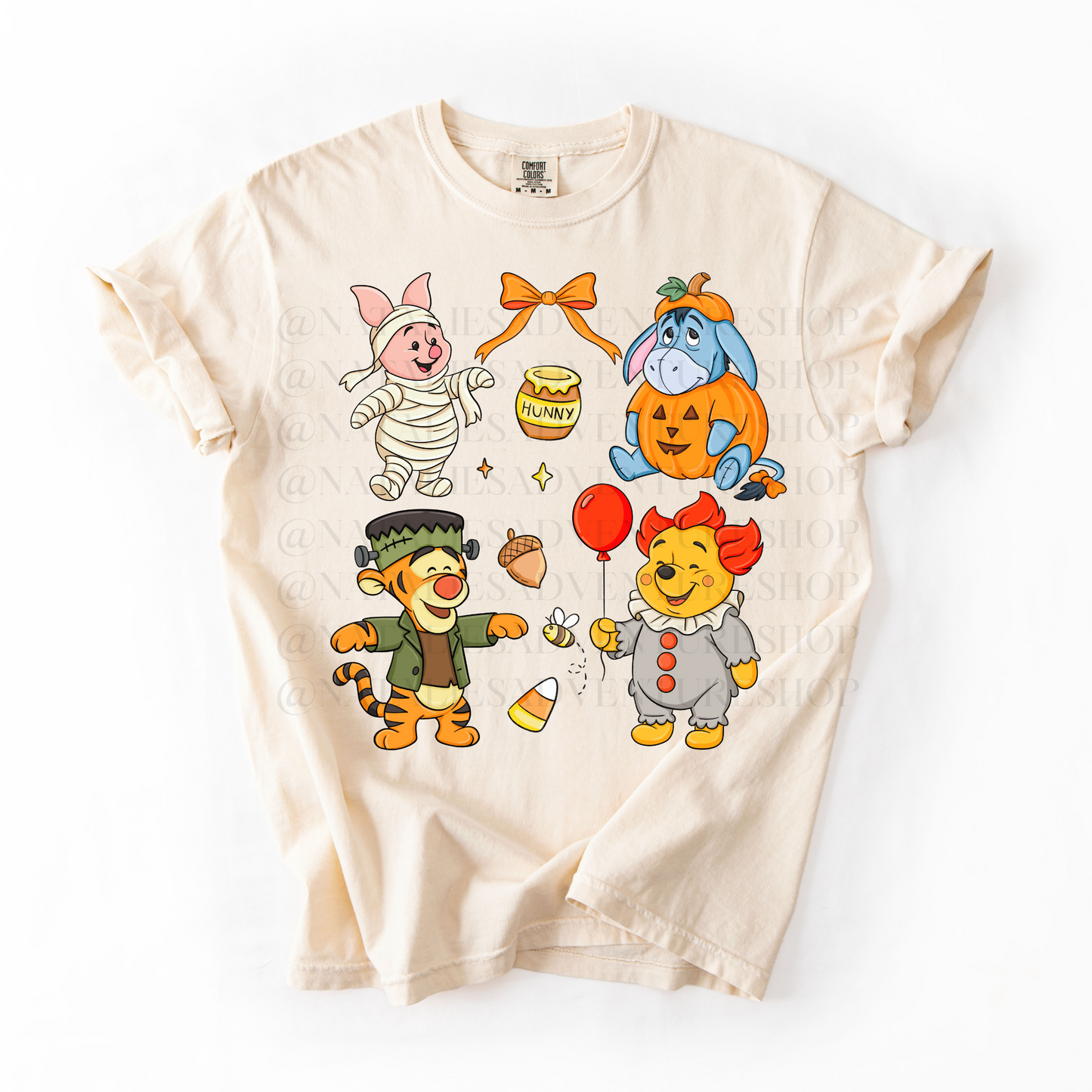 *Pre-Order* Winnie and friends Halloween (Comfort Colors)