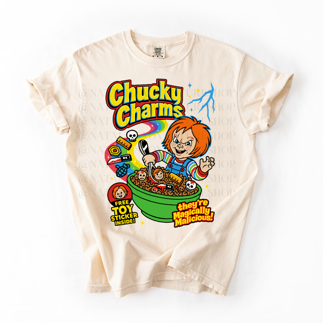 *Pre-Order* Chucky Charms Cereal T-Shirt (Comfort Colors)