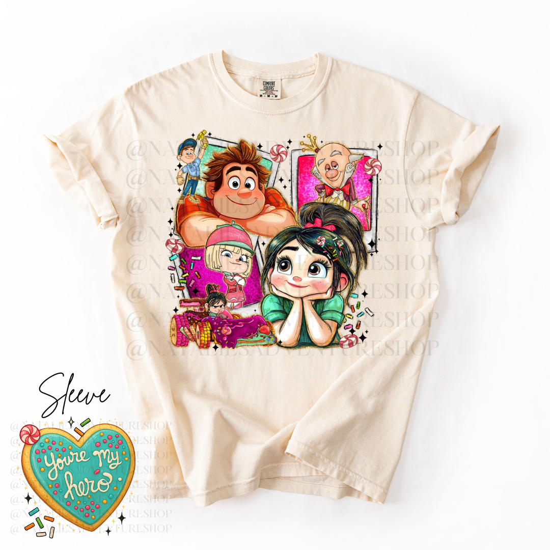 *Pre-Order* Vanellope T-Shirt (Comfort Colors)