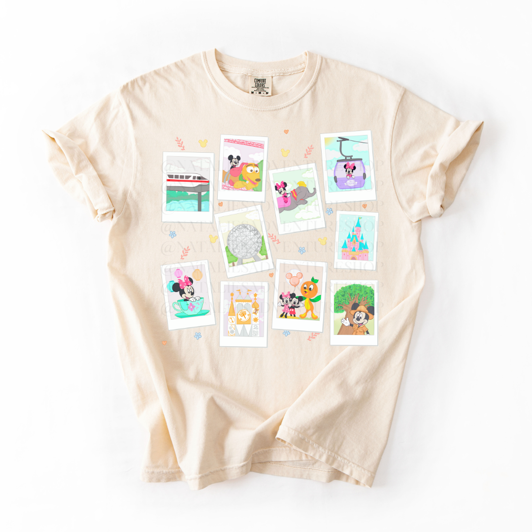 *Pre-Order* World Polaroids T-Shirt (Comfort Colors)