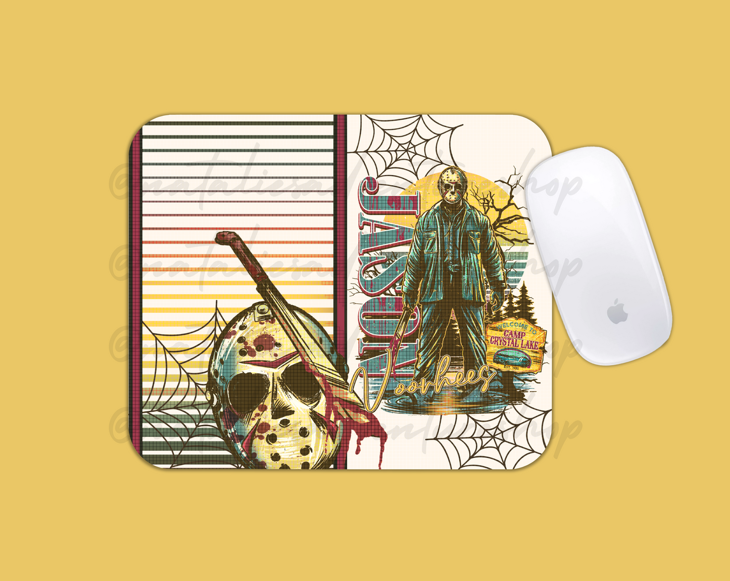 *Pre-Order* Retro Camp Horror Mousepad