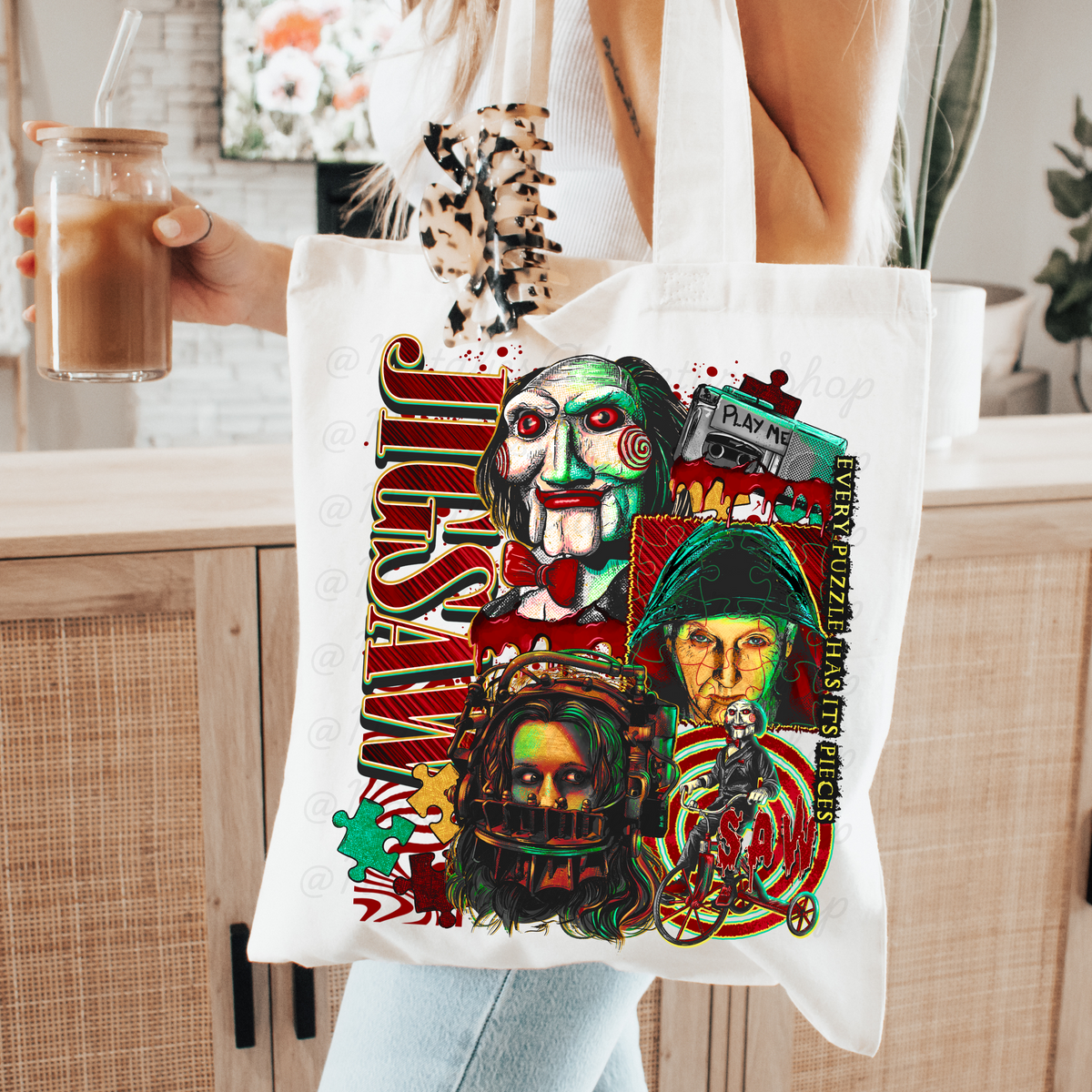 *Pre-Order* Wanna Play Canvas Tote Bag