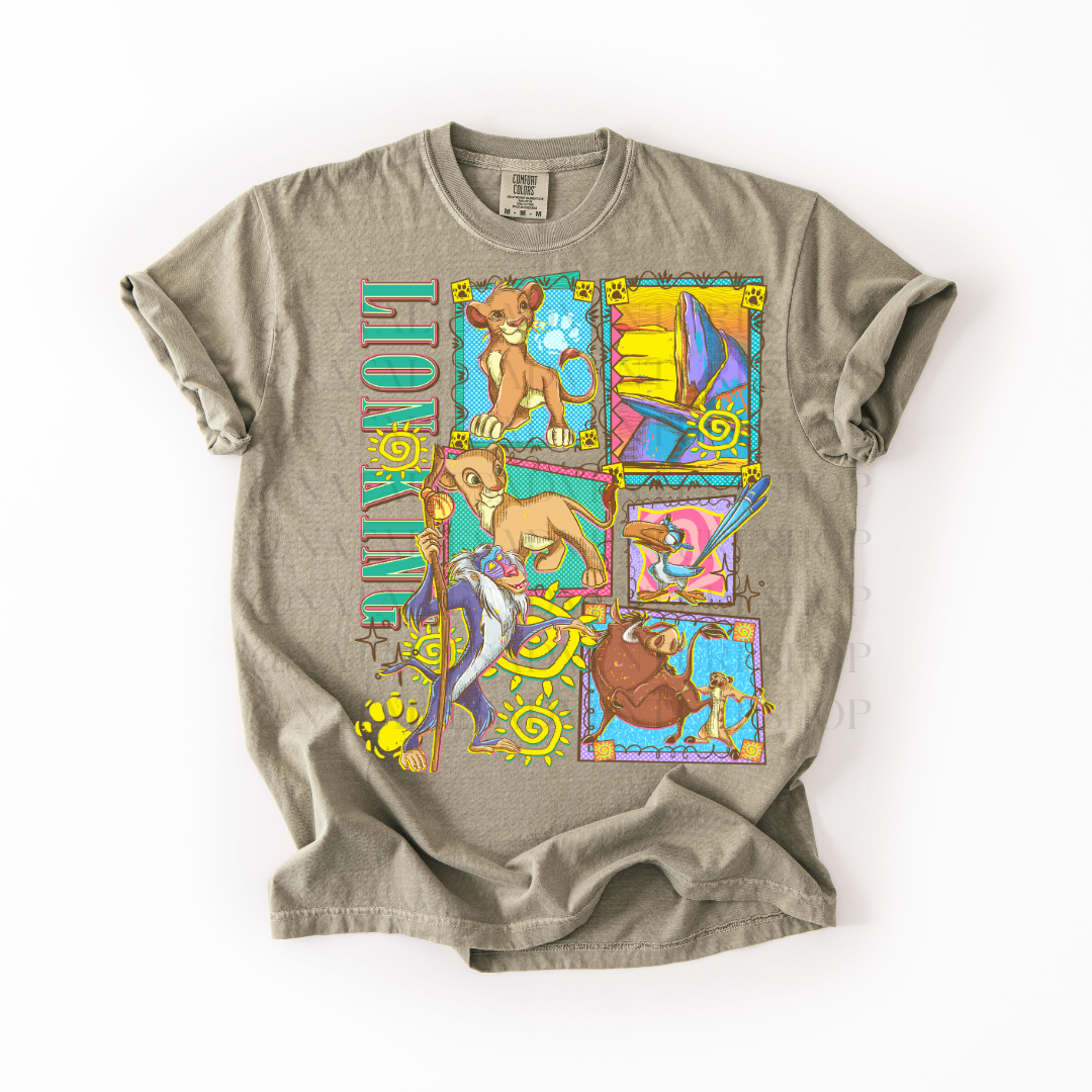 *Pre-Order* 90's Lion T-Shirt (Comfort Colors)