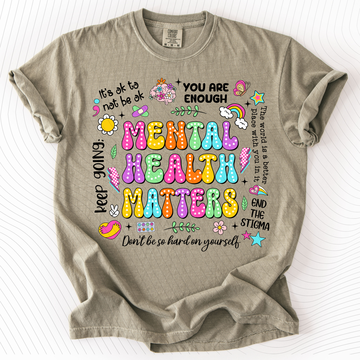 *Pre-Order* Mental Health Matters T-Shirt(Comfort Colors)