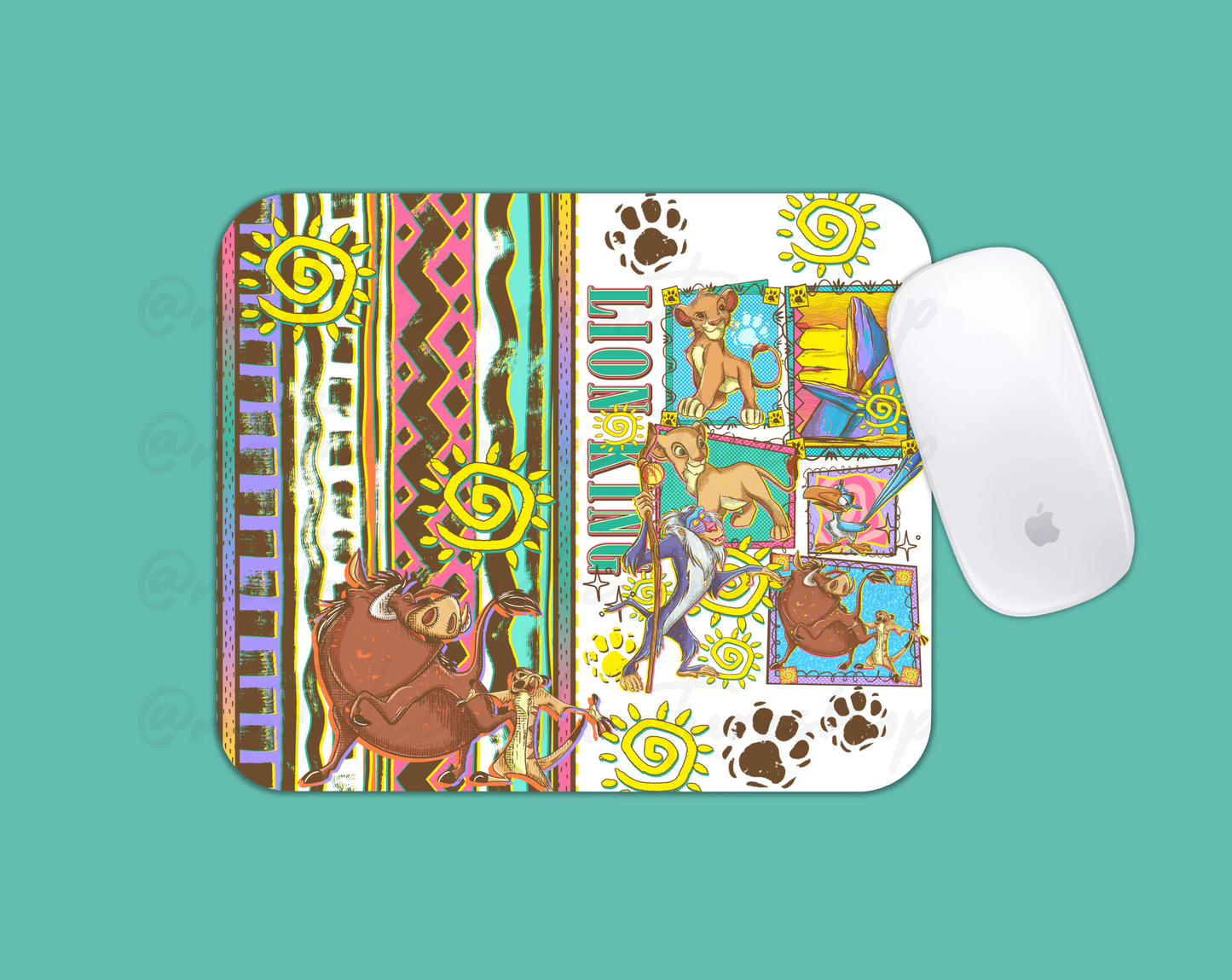 *Pre-Order* 90's Lion Mousepad