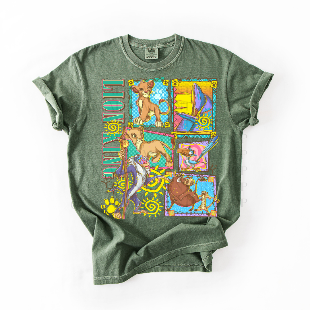 *Pre-Order* 90's Lion T-Shirt (Comfort Colors)