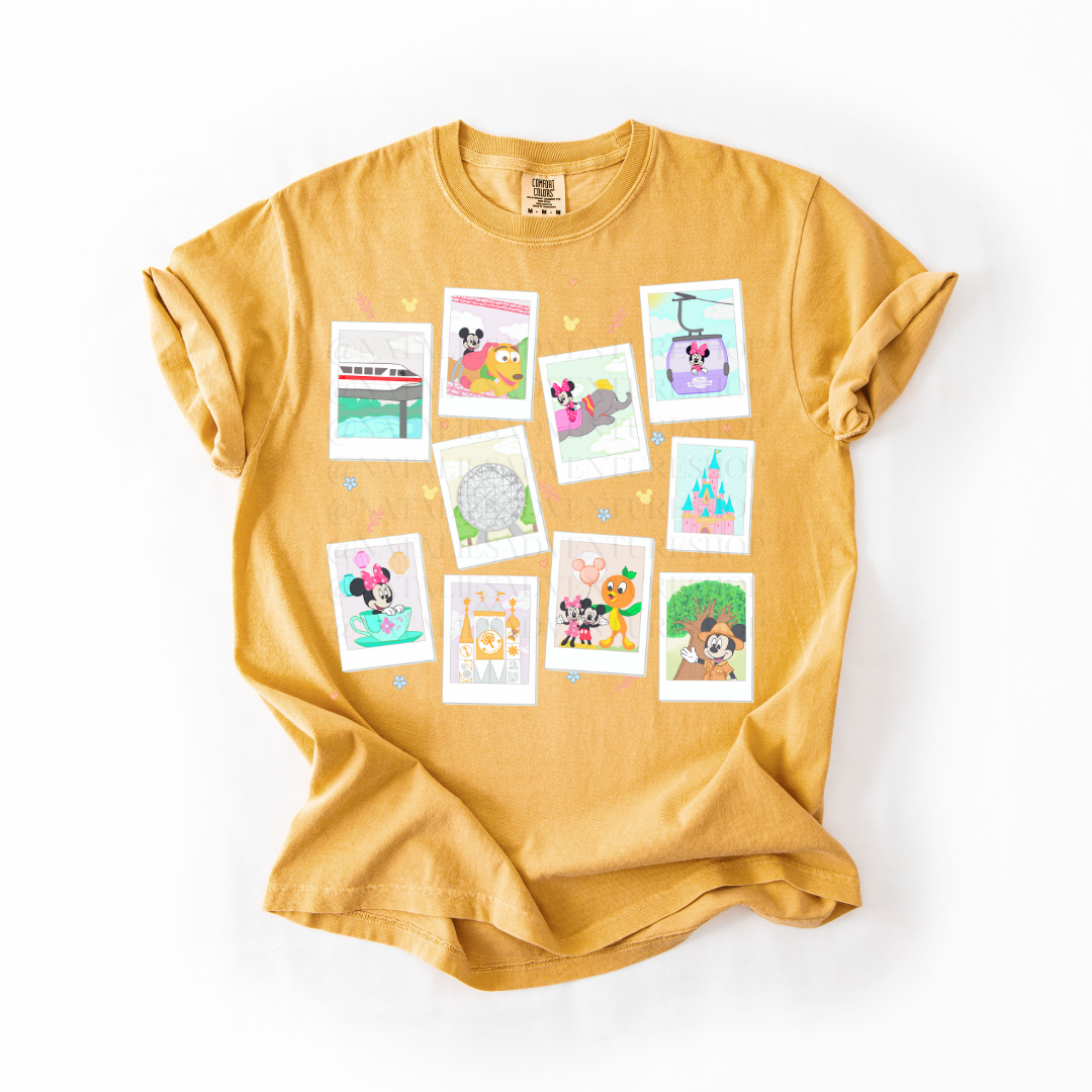 *Pre-Order* World Polaroids T-Shirt (Comfort Colors)