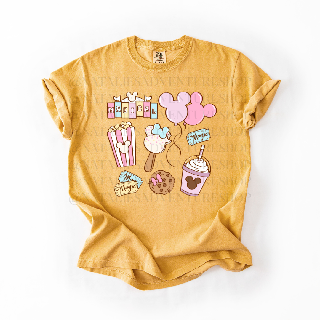 *Pre-Order* Magical Snacks T-Shirt (Comfort Colors)
