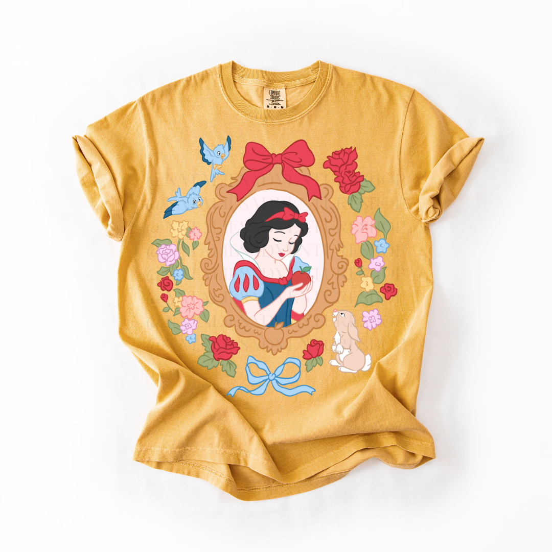*Pre-Order* Snow Portrait Princess T-Shirt (Comfort Colors)