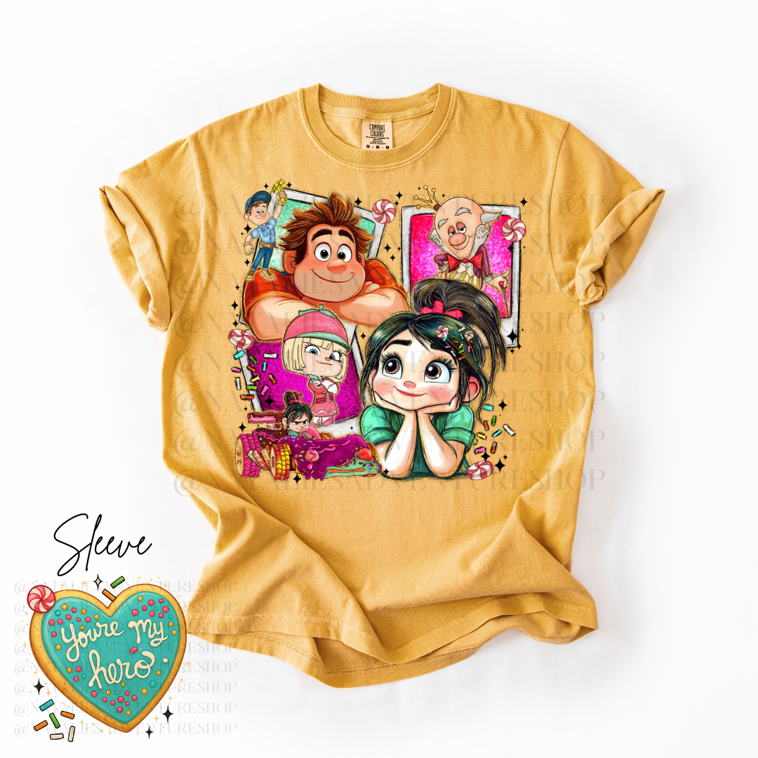 *Pre-Order* Vanellope T-Shirt (Comfort Colors)