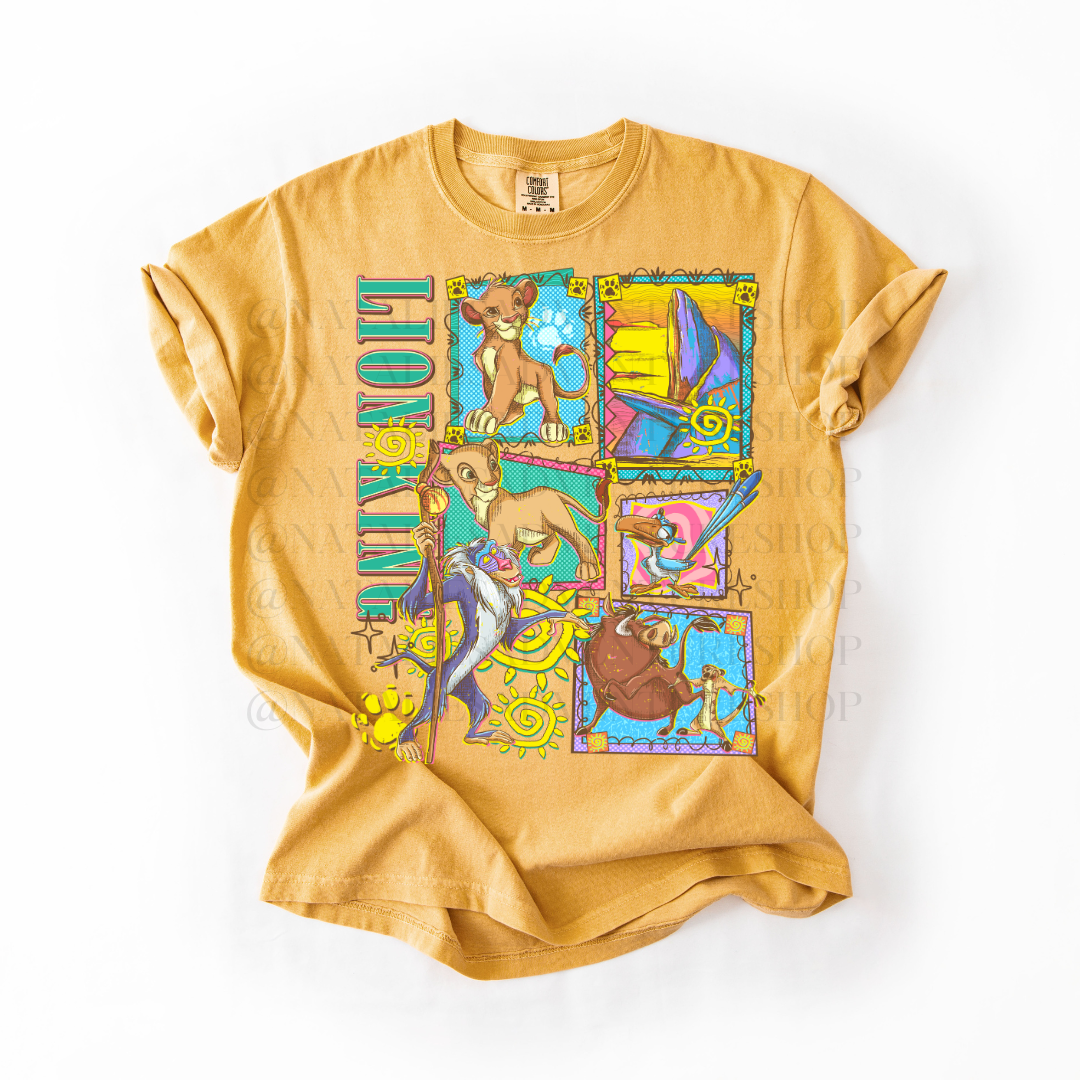 *Pre-Order* 90's Lion T-Shirt (Comfort Colors)