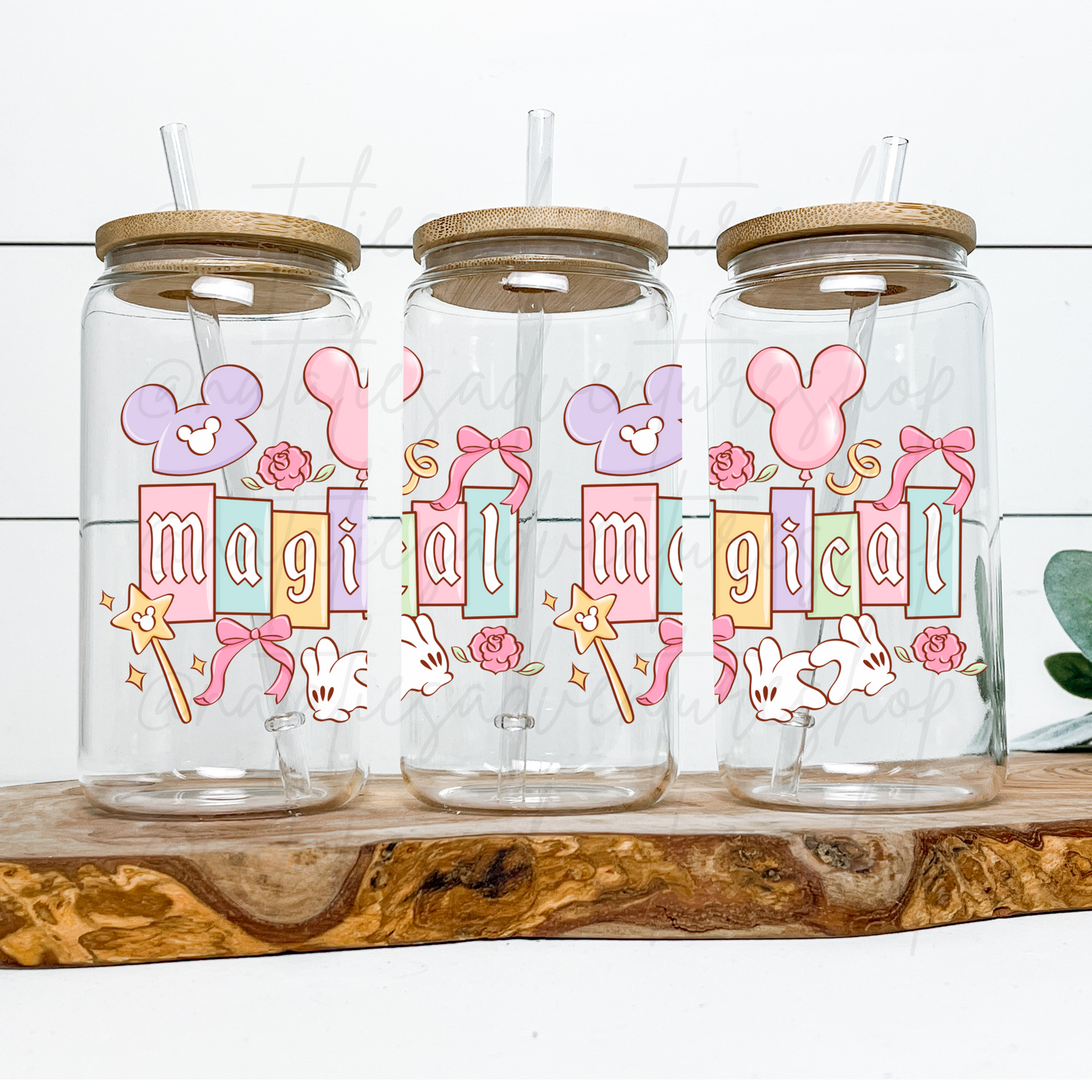 *Pre-Order* Magical Pastel 16oz Glass Can
