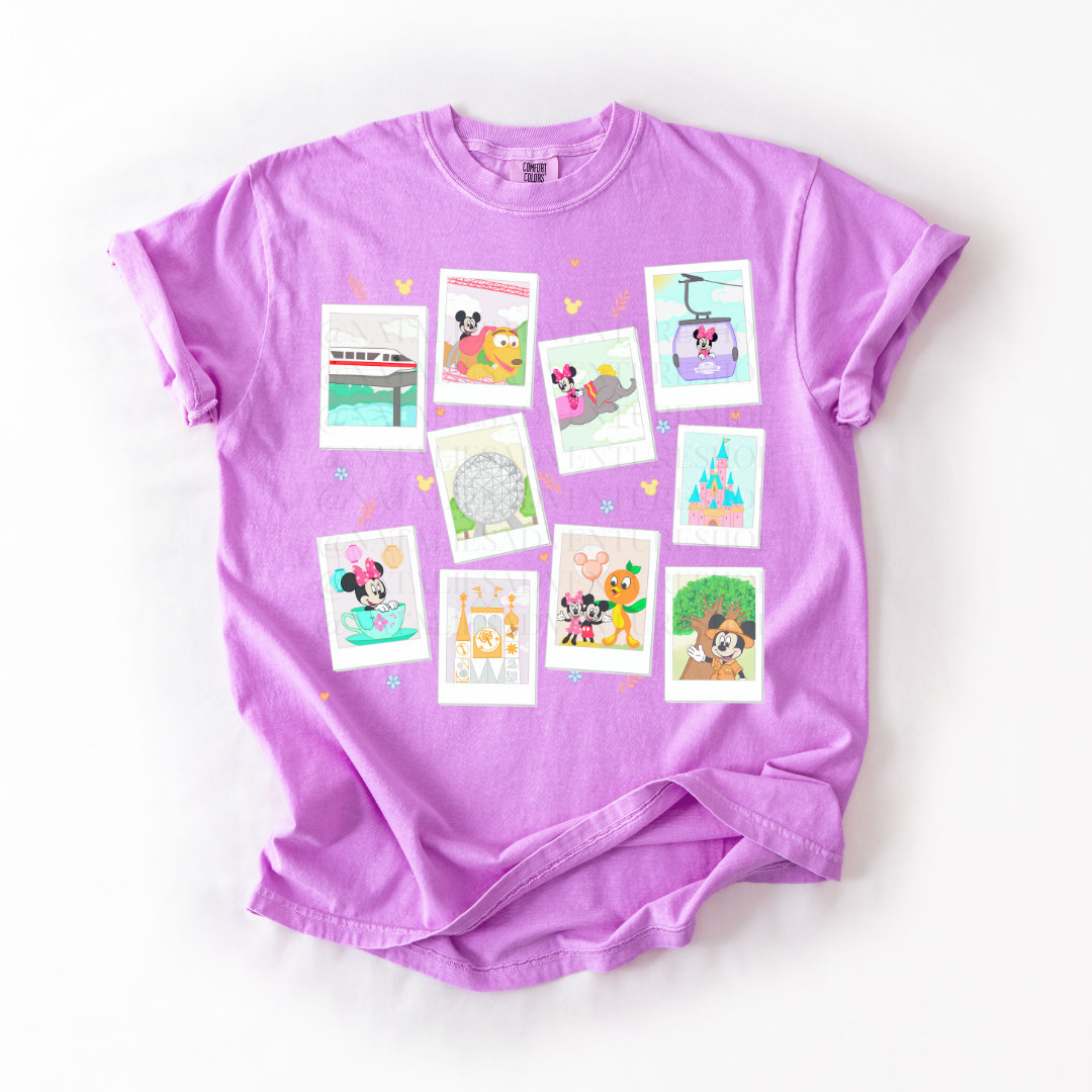 *Pre-Order* World Polaroids T-Shirt (Comfort Colors)