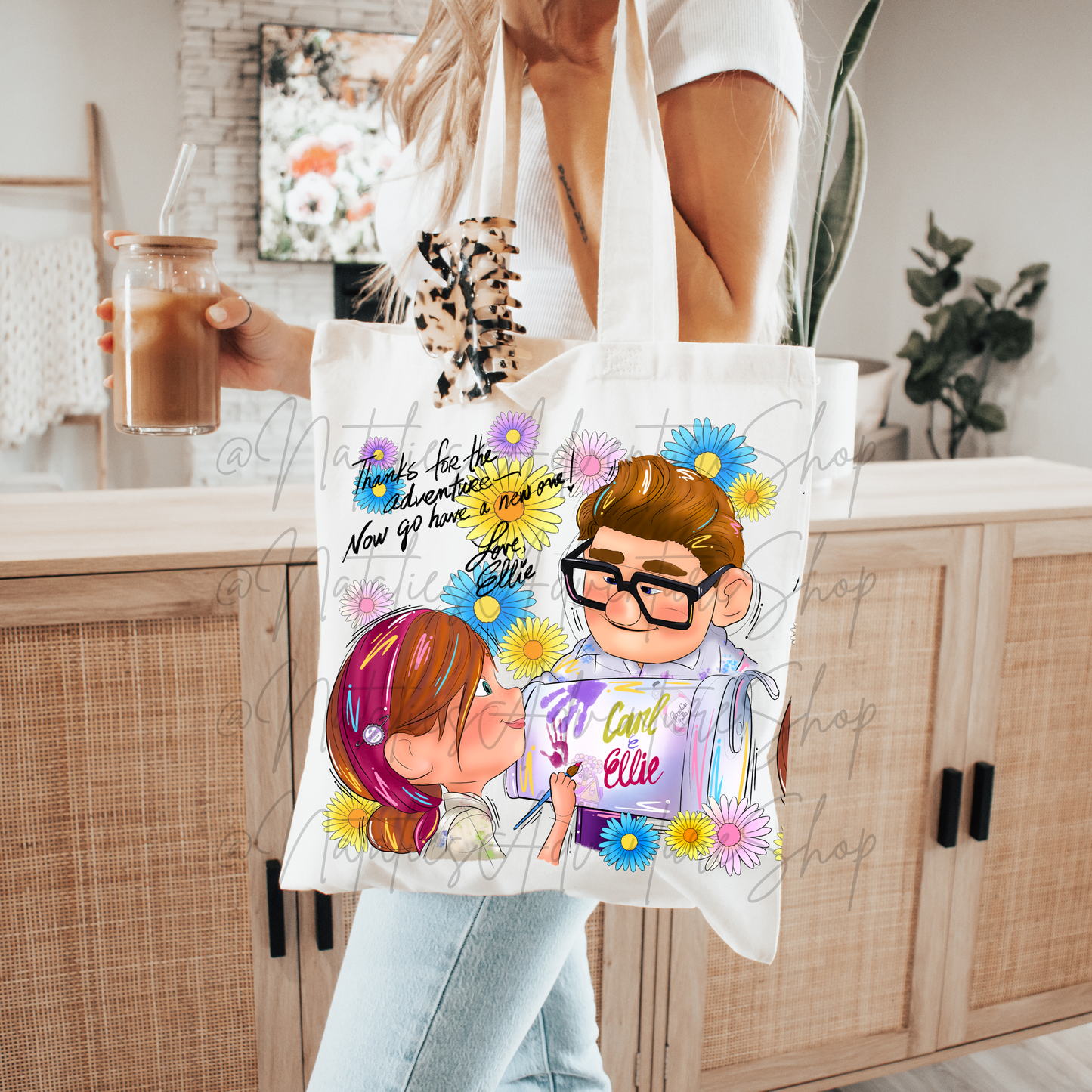 *Pre-Order* Thanks for the Adventure C + E Canvas Tote Bag