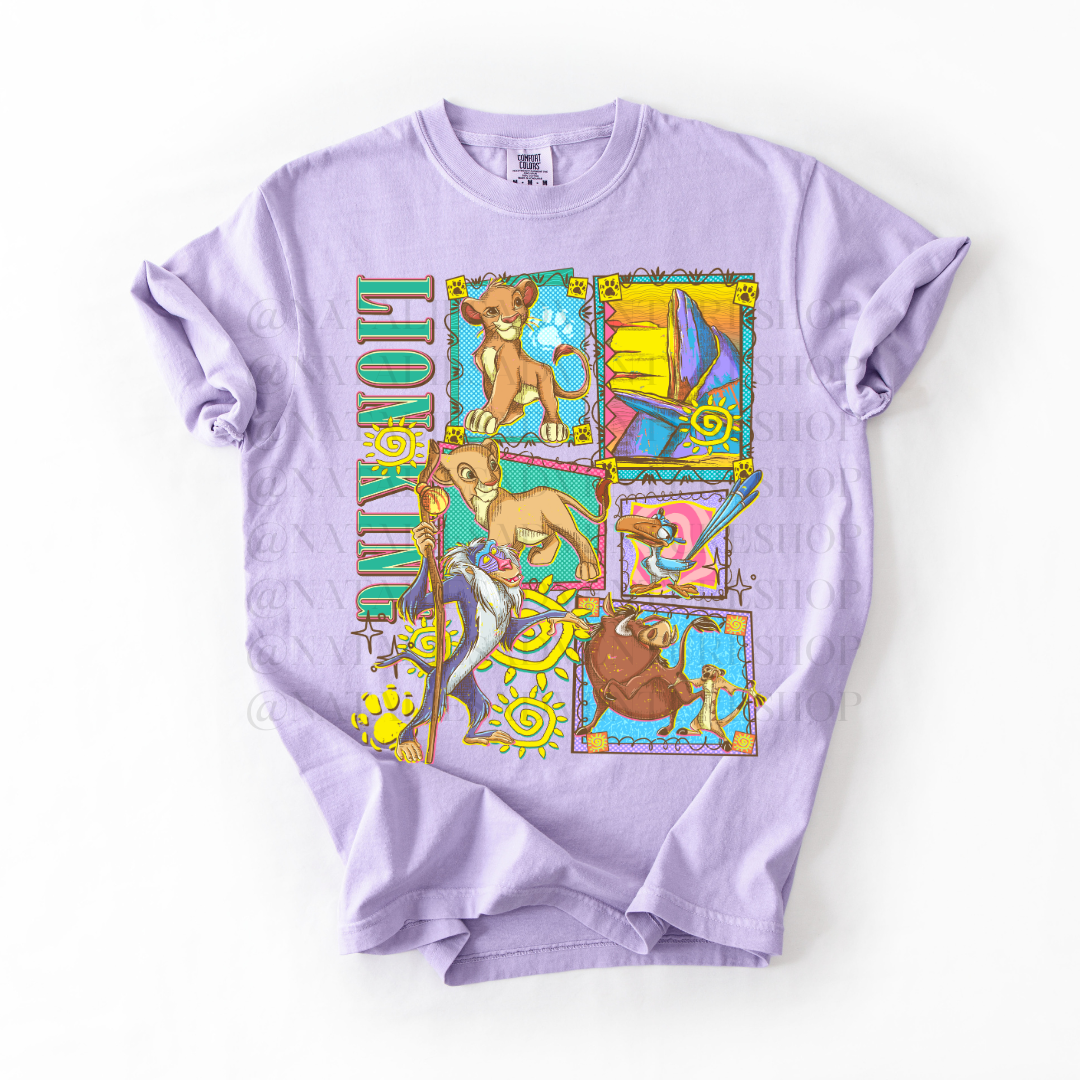 *Pre-Order* 90's Lion T-Shirt (Comfort Colors)