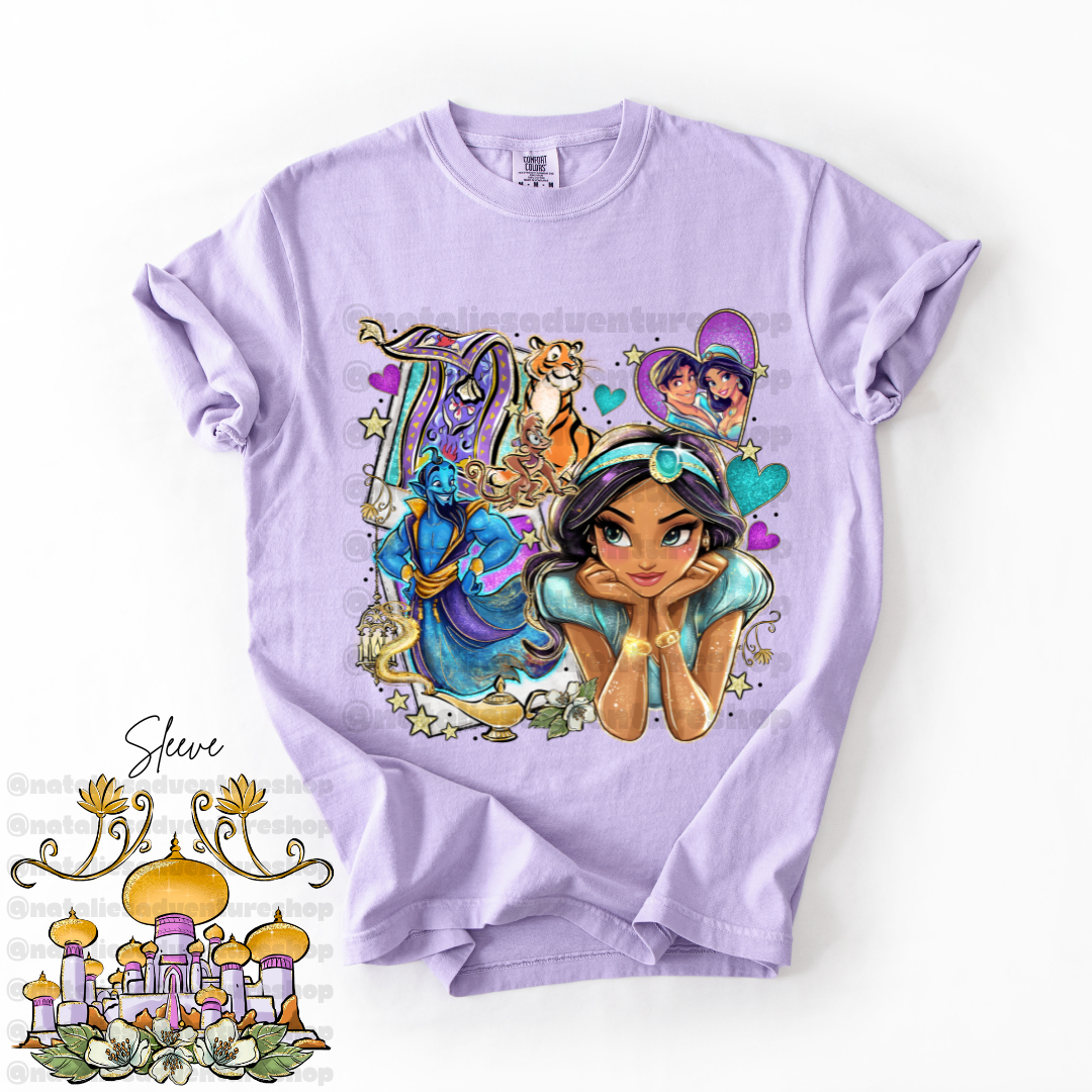 *Pre-Order* Arabian Princess Cartoon T-Shirt (Comfort Colors)