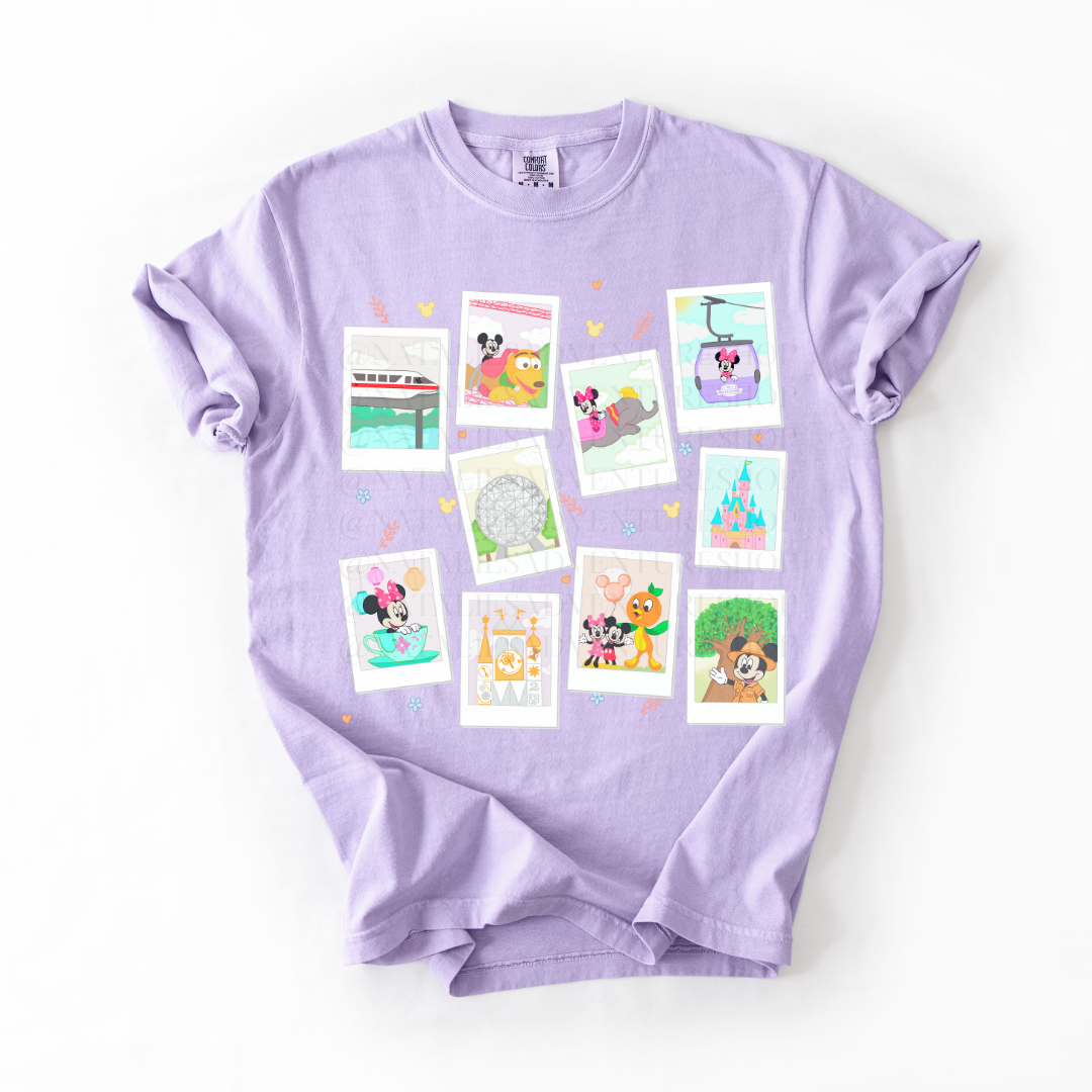 *Pre-Order* World Polaroids T-Shirt (Comfort Colors)