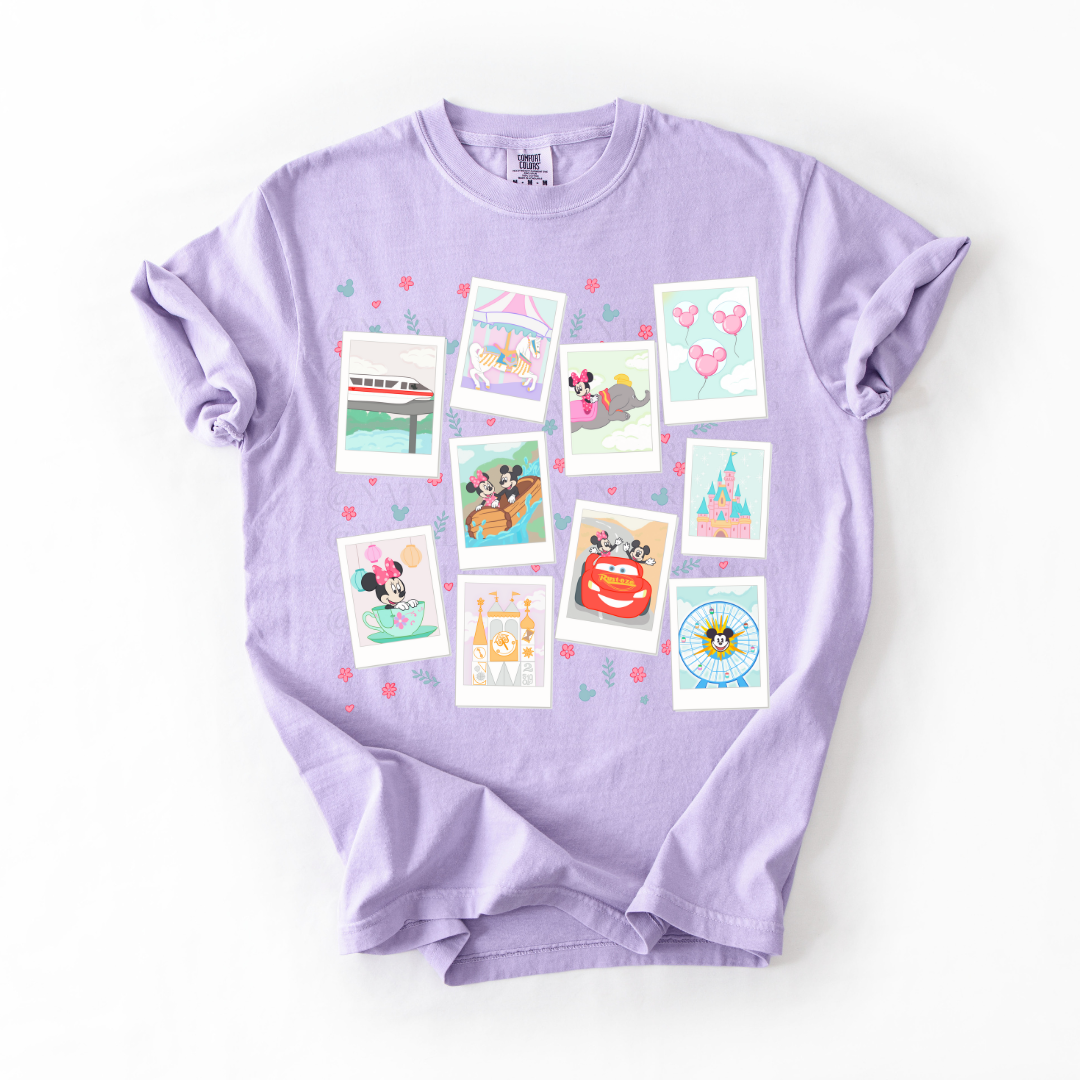 *Pre-Order* Land Polaroids T-Shirt (Comfort Colors)