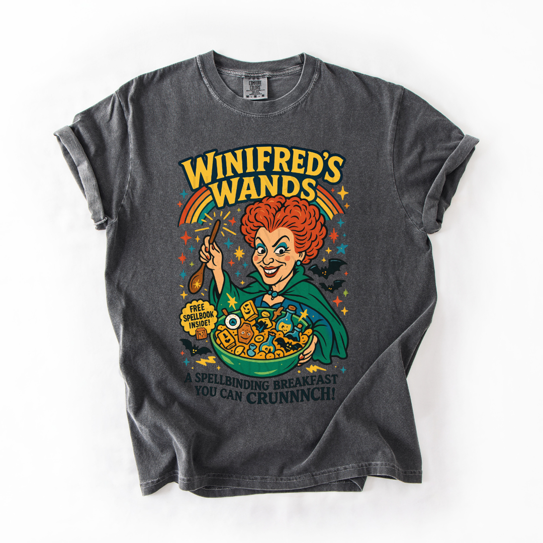 *Pre-Order* Winifred Wands Cereal T-Shirt (Comfort Colors)