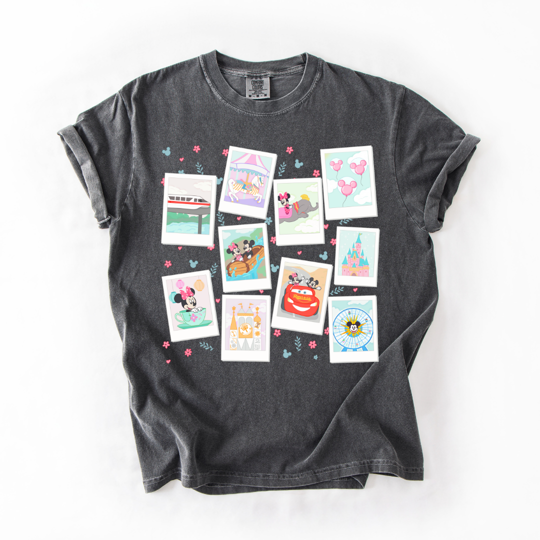 *Pre-Order* Land Polaroids T-Shirt (Comfort Colors)
